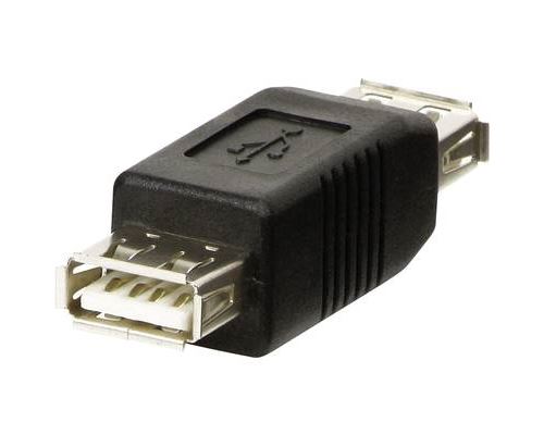 Lindy - M/V-wisselaar USB - USB (V) naar USB (V) - zwart