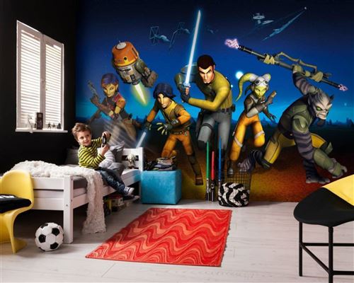 Komar Photo Murale sur Papier, 368cm x 254cm, Star Wars Rebels Courir