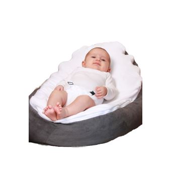 Transat Patapouf Gris Pouf Cocon Pour Bebe Har Transats Pour Bebe Achat Prix Fnac