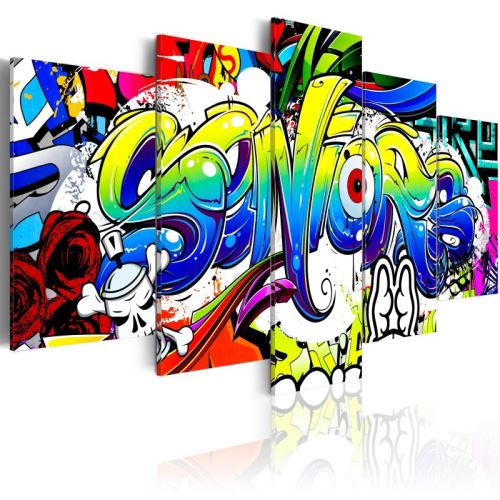Tableau - Youth World .Taille : 200x100