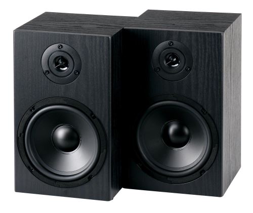 McGrey BSS-265 6,5 HiFi haut-parleurs d'étagère 40 Watt noir