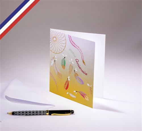 Carte Double Aurore Creee Et Imprimee En France Sur Papier Certifie Pefc Joyeux Anniversaire Attape Reves Carte De Vœux Achat Prix Fnac Carte Double Aurore Creee Et Imprimee En France Sur Papier Certifie Pefc Joyeux Anniversaire Attape Reves Carte De Vœux Achat Prix Fnac
