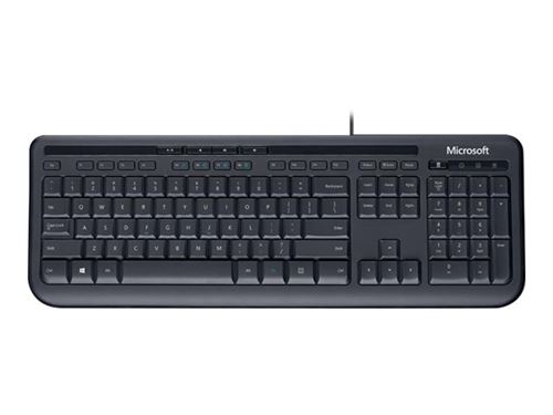Microsoft Wired Desktop 600 for Business - ensemble clavier et souris - anglais international