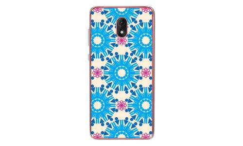 Coque souple pour Wiko Lenny 5 avec impression Motifs ronds en forme de bonhommes 2