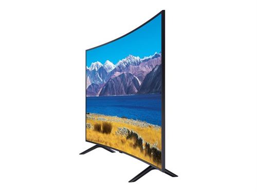 Samsung UE55TU8300W - 55 diagonale klasse 8 Series - gebogen LED-tv - Smart TV - Tizen OS - 4K UHD (2160p) 3840 x 2160 - HDR - titaniumgrijs
