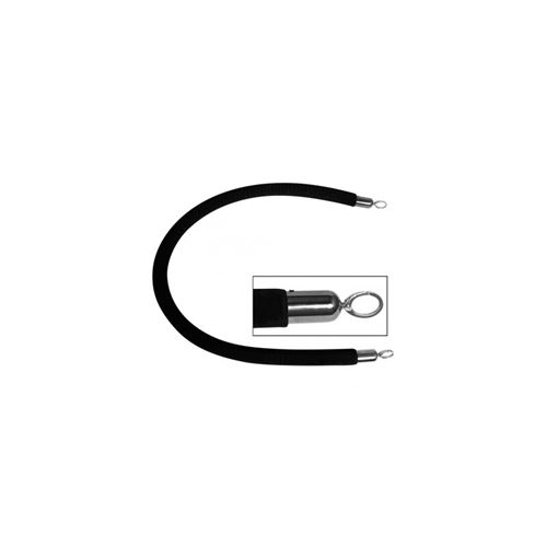 Cordon pour Poteau d'Accueil Noir 1500 mm - Stalgast -