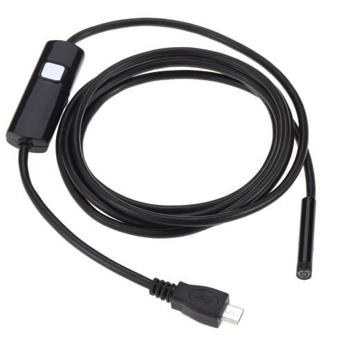 5.5mm 1.5m numérique Endoscope USB endoscope de poche d inspection serpent Caméra 6 réglable Led pour Smartphones Android / Portables