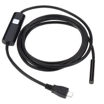 Cable Length : 5m LSWL HD 7mm 2m Endoscope Android Caméra Objectif Serpent Tube Caméra Endoscope Inspection Voiture caméra USB Flexible IP67 étanche 