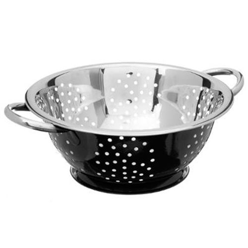 Passoire en Inox Anse 28cm Noir