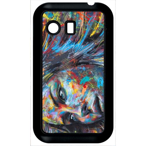 Coque Samsung Galaxy Y Visage En Couleur