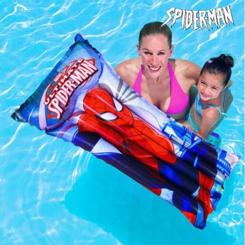 Matelas Gonflable Spiderman en vinyle résistant - Mer et piscine