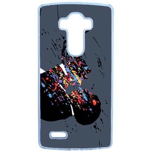 Coque Trompette Jazz Abstrait Compatible Lg G4 Transparent