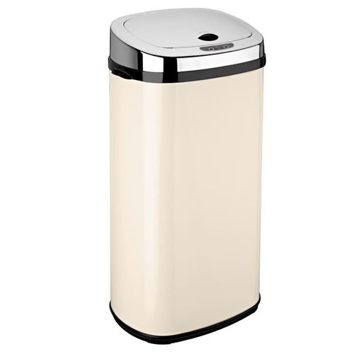 Poubelle de cuisine automatique LARGO Beige Acier inoxydable 42L