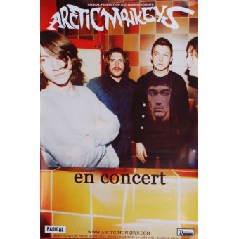 Arctic Monkeys - 40x60 cm - AFFICHE / POSTER - Achat & prix | fnac