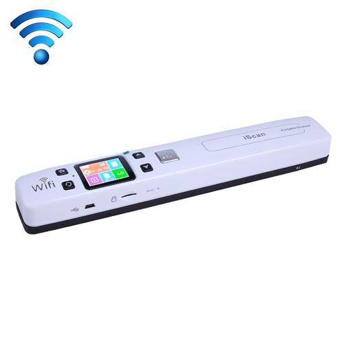 Yonis Blanc Scanner Portable À Plat Wifi Windows Mac Os Scanneur Usb Lcd Led Pdf Jpg - Image 1
