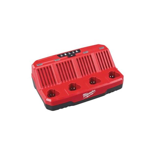 Milwaukee - Chargeur Séquentiel M12 C4 - 4 Batteries 12V - Image 3