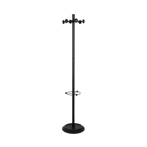 Haku Möbel 88579 Portemanteaux Tube d'Acier Noir