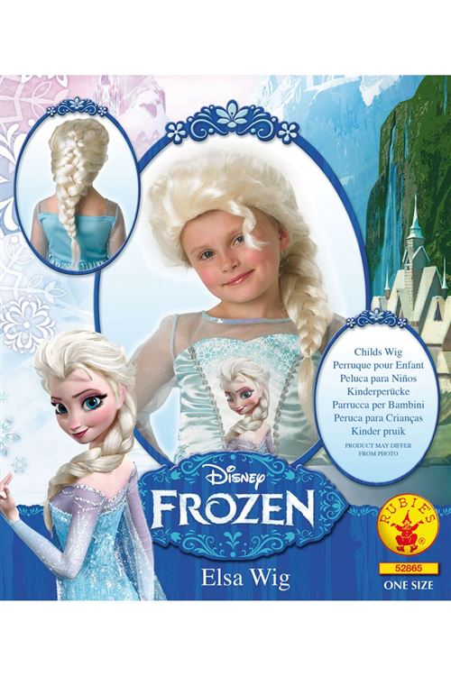 Diadème Enfant Fille Perruque Elsa Reine Des Neiges Pour Fille
