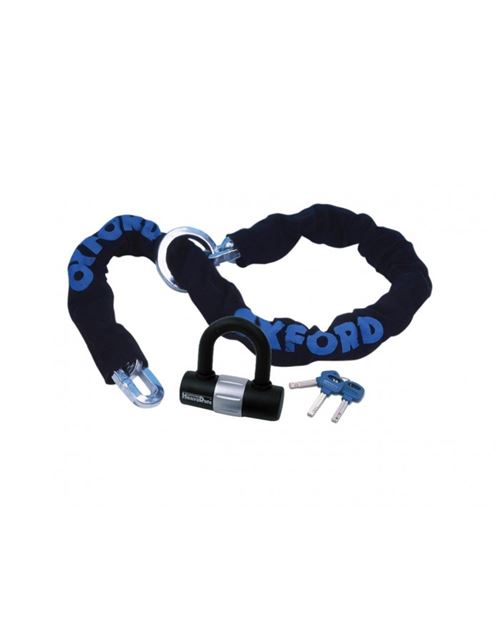 Antivol chaîne OXFORD HD type Lasso 1,2m x 9,5mm
