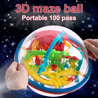 20€93 sur Boule de labyrinthe 3D jouet réflexion A 110 niveaux