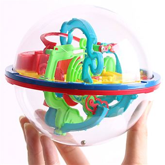 Puzzle Labyrinthe Cube 6x6 Cm – Jeu De Bille Interactif – Développe Coordination Et Motricité – Dès 3 Ans