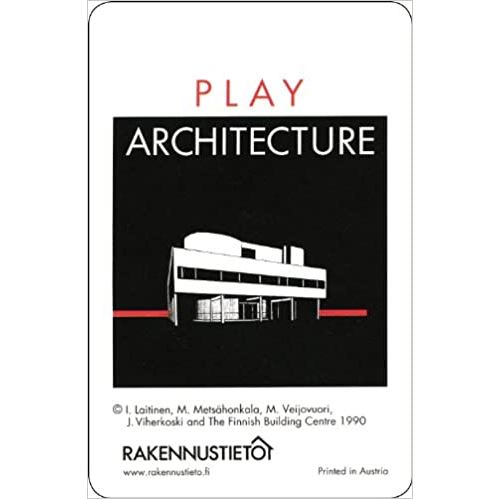 Play Architecture Playing Cards (Anglais) Cartes – 1 avril 2008