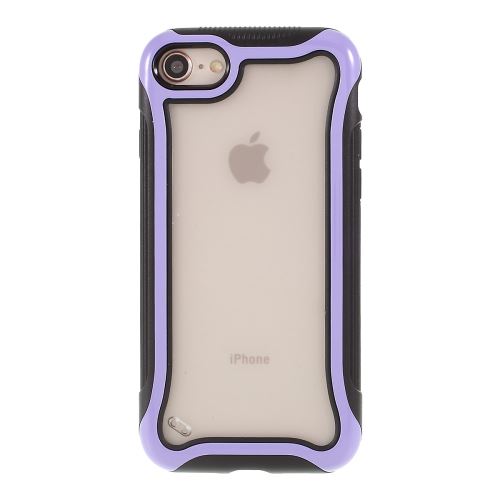 Coque en TPU hybride 3 en 1 mat violet pour votre Apple iPhone 7/8