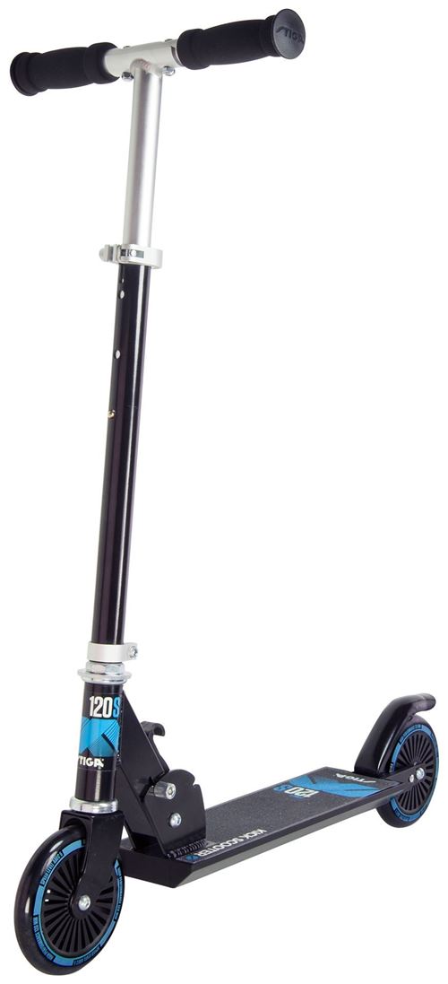 Stiga STR Comet Trottinette Mixte Enfant, Noir/Bleu