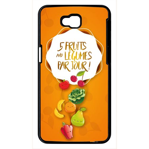 Coque Lg Pro Lite D680 5 Fruits Et Legumes Fond Orange