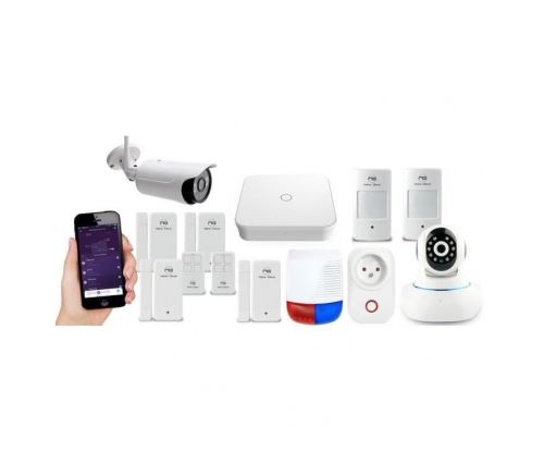 New Deal Pack Alarme Maison Lan Wifi Gsm Live Pro L15 Domovision Sans Fil Connectee Equipements Et Securite Pour La Maison Achat Prix Fnac