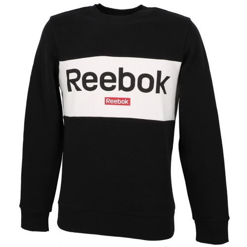 Sweat Reebok Te big logo crew black Noir taille : S réf : 18861