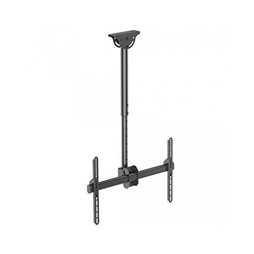 Techly Noir Ica-Cplb-946S 70 Support Plafond D'écrans Plats - Supports Plafonds D'écrans Plats (50 Kg, 94 Cm (37), 177,8 Cm (70), 200 X 200 Mm, 600 X 400 Mm, )