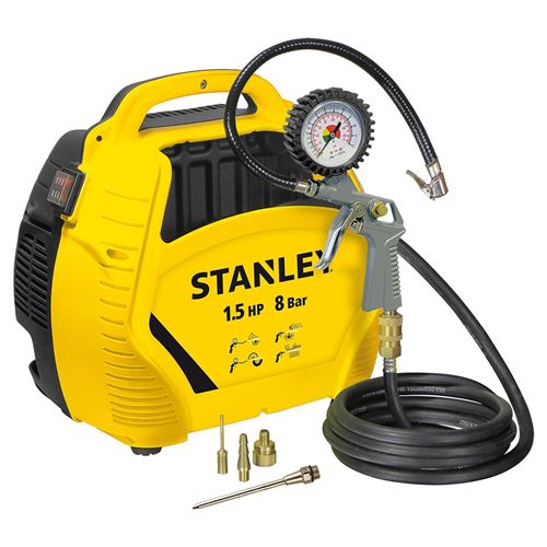 Stanley Noir Compresseur Métal H33.5xl25.5xl33cm