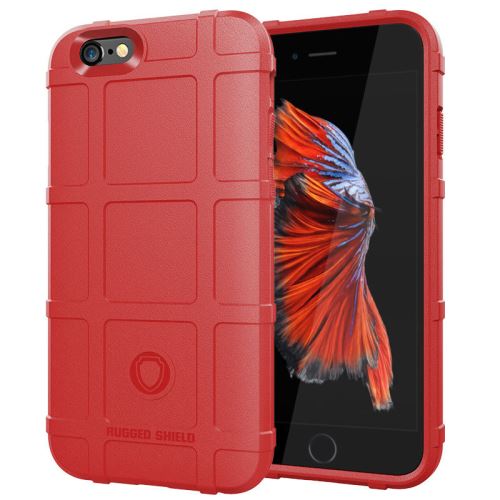 Etui Coque de protection durable anti choc pour Apple iPhone 6S Plus - Rouge