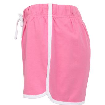 3 96 sur Skinni Fit Short r tro Femme 46 FR Rose blanc