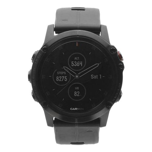 Garmin Fenix 5 Plus Sapphire noir (0100198901)