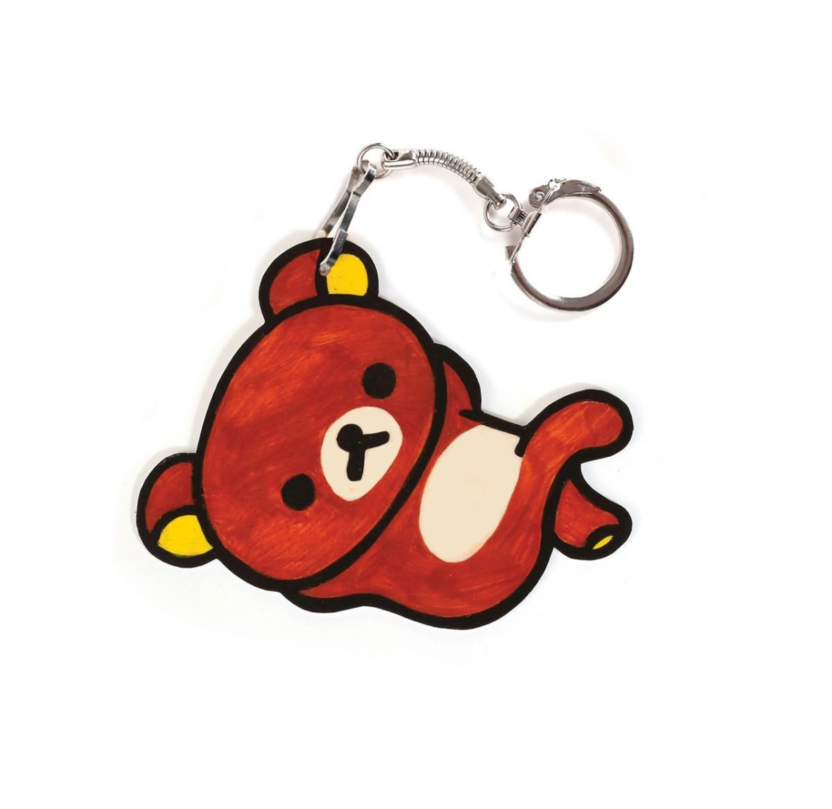 Kit Plastique dingue - Porte-clés dinosaures