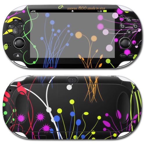 Autocollant Stickers Skin de Protection pour Console Sony PS Vita 1000 #22