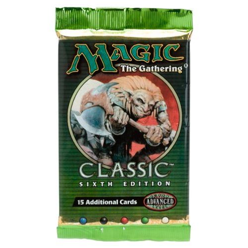 Magic the Gaithering Sixth Edition Booster