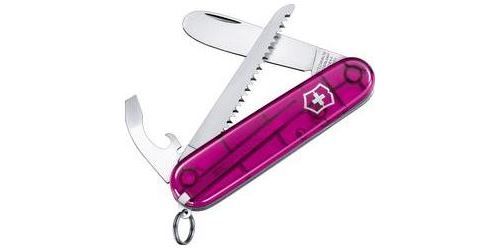 Couteau suisse Victorinox 0.2373.T5 Nombre de fonctions 9 rose (transparent) 1 pc(s)