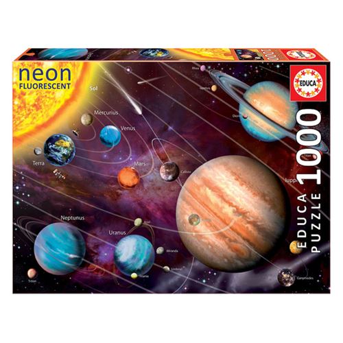 EDUCA - Puzzle Systeme Solaire 1000 pcs