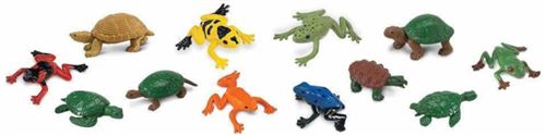 Safari protagonistes Frogs & Turtles junior 12-piece