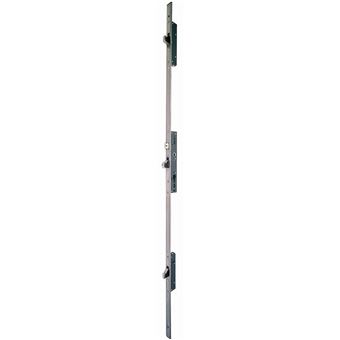 Serrure 3 points Multiblindo Inox ISEO pêne réversible - Têtière U 1860x24x6 - Axe 35 - 795101352 - 1