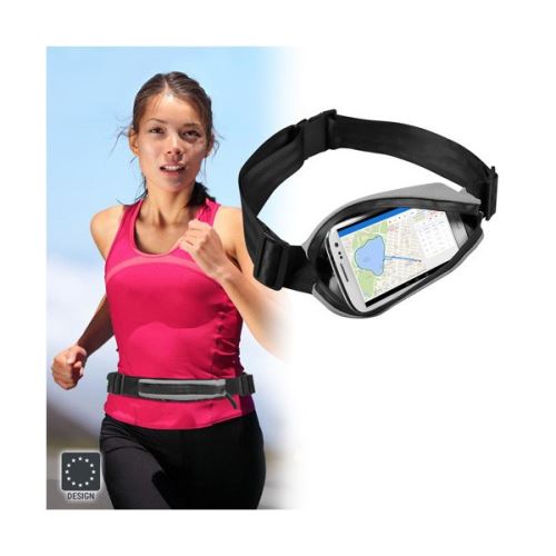 Sac Banane pour téléphone portable à fermeture éclair spécial Sport - Sacoche