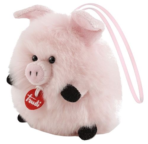 Trudi cochon câlin rose 11 cm