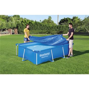 Bache Protection Piscine Bestway Bache 4 Saisons 2 64 1 74 Bleu Taille Uni Ref 57139 Accessoires Piscines Spa Et Jacuzzis Achat Prix Fnac