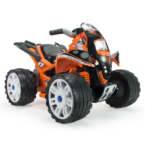 Injusa batterie véhicule quad The Beast 6V 78 cm orange