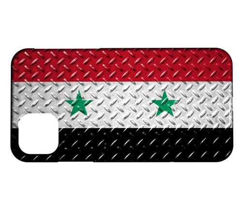 Coque rigide Compatible Pour iPhone 11 Pro Max Drapeau Syrie 05