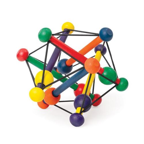 Manhattan Toy anneau de dentition Skwish Classic junior 15,25 cm en bois