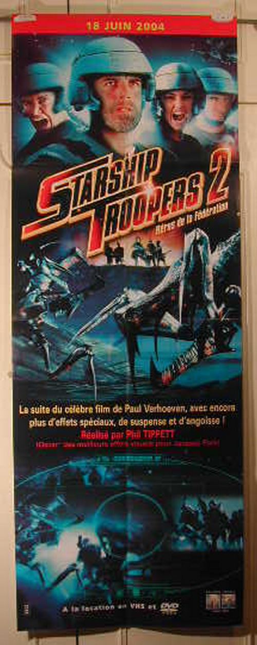 Starship Troopers 2 - 57x156 cm - AFFICHE / POSTER